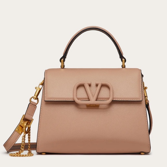 VSLING SMALL HANDBAG IN GRAINED CALFSKIN - Picture 3 of 6